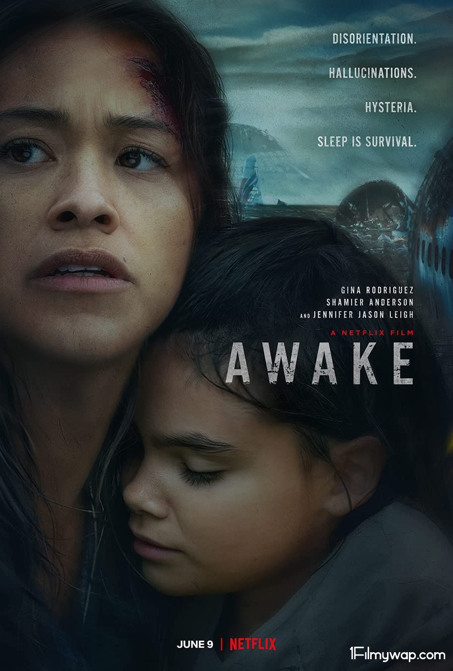 Awake 2021 Hindi Dubbed ORG NF HDRip
