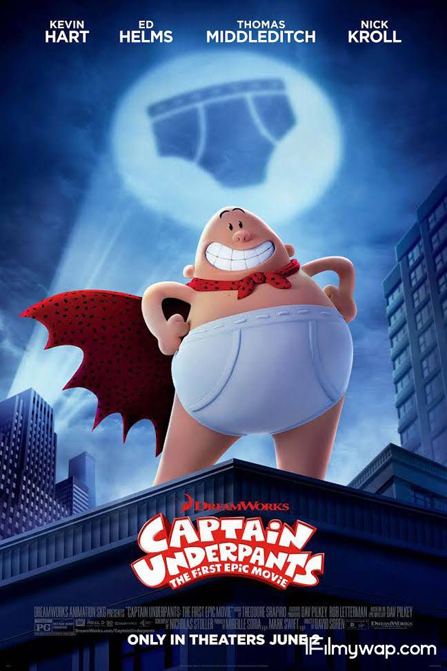 Captain Underpants The First Epic 2017 Hindi Dubbed