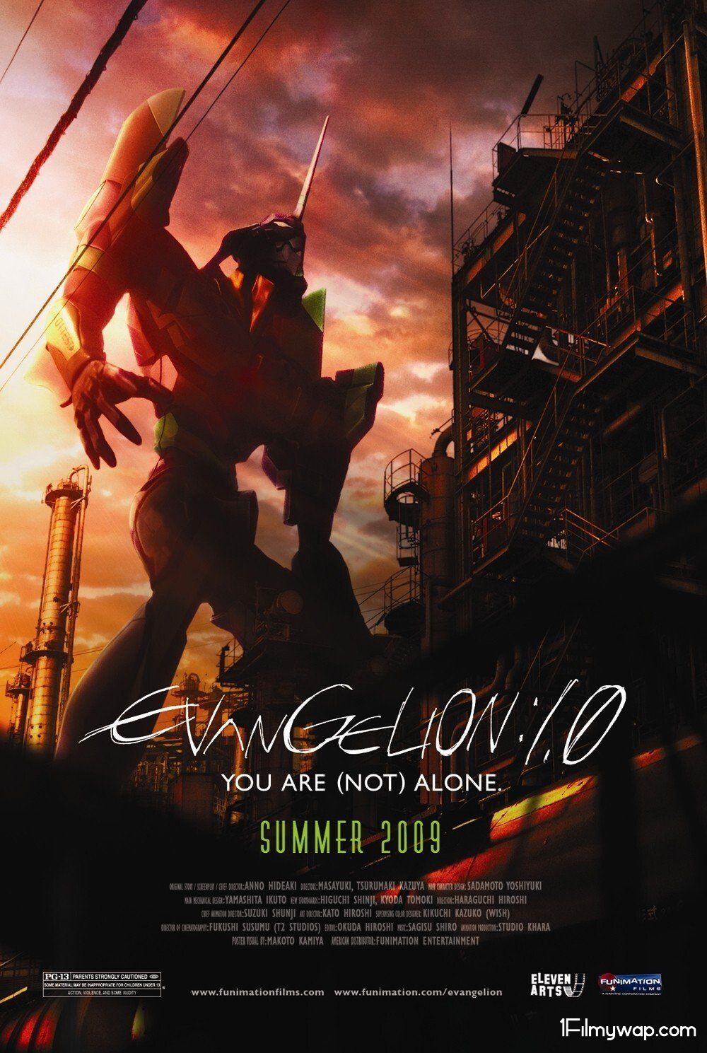 Evangelion 2.0 You Can Advance 2009 Hindi Dubbed HDRip