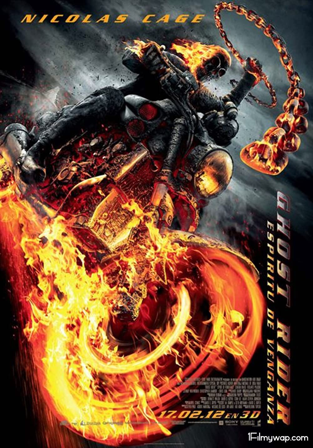 Ghost Rider: Spirit of Vengeance 2011 BluRay Hindi Dubbed Movie