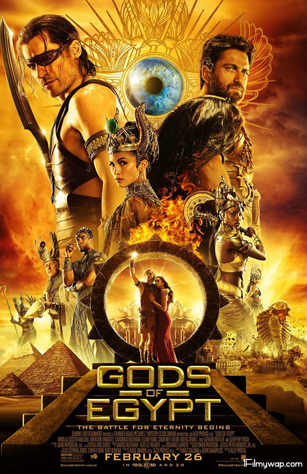Gods of Egypt 2016 BluRay Hindi Dubbed