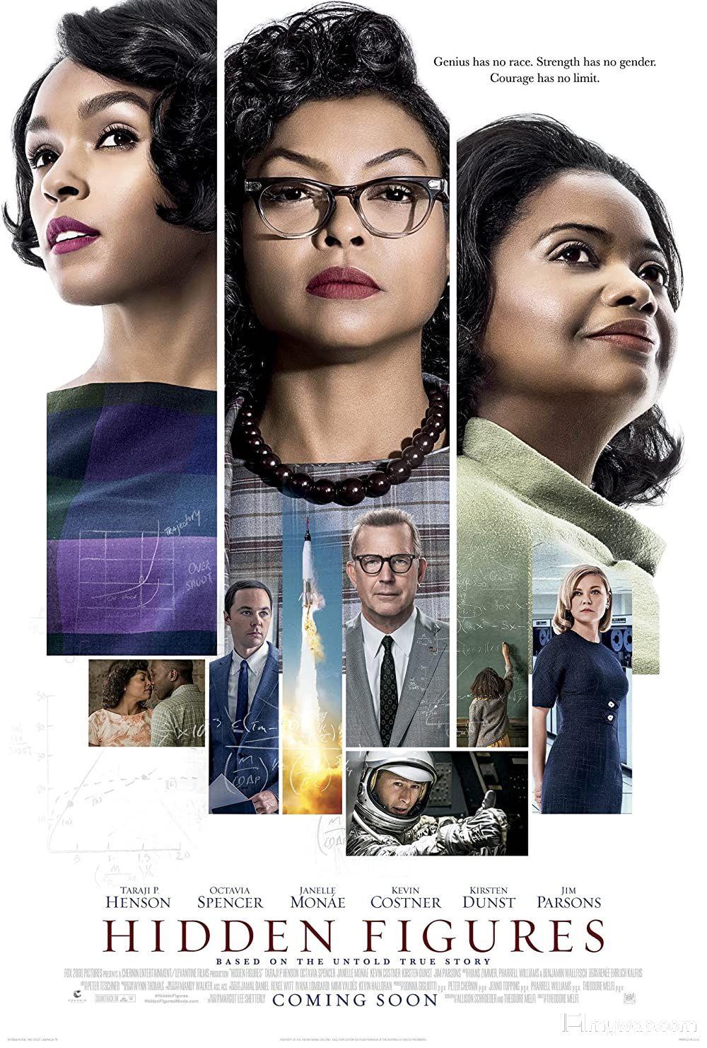 Hidden Figures 2016 Hindi Dubbed HDRip