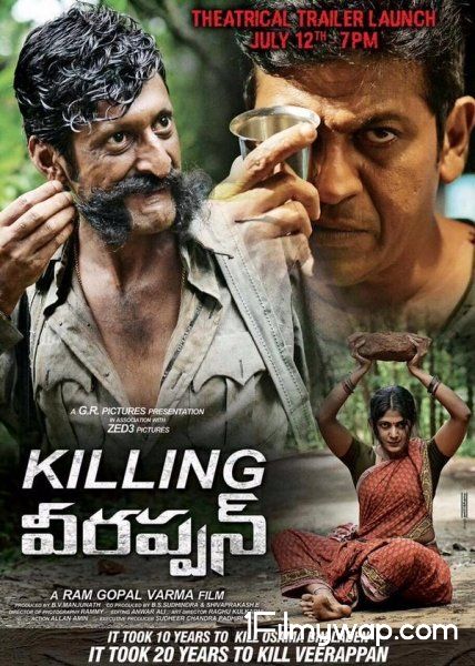 Killing Veerappan 2016 HDRip Hindi Dubbed