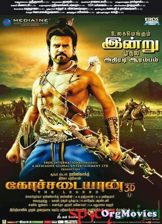 Kochadaiiyaan (2014) Hindi Dubbed Movie