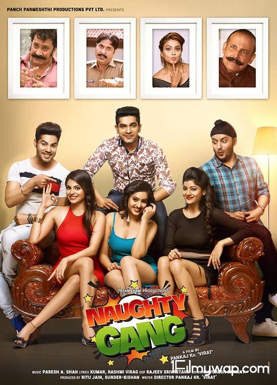 Naughty Gang (2019) Hindi Movie HDRip