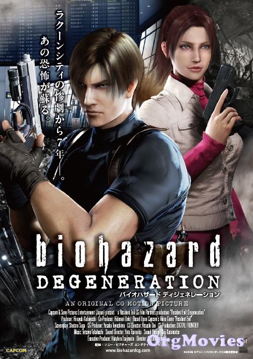 Resident Evil: Degeneration 2008 BluRay Hindi Dubbed Movie