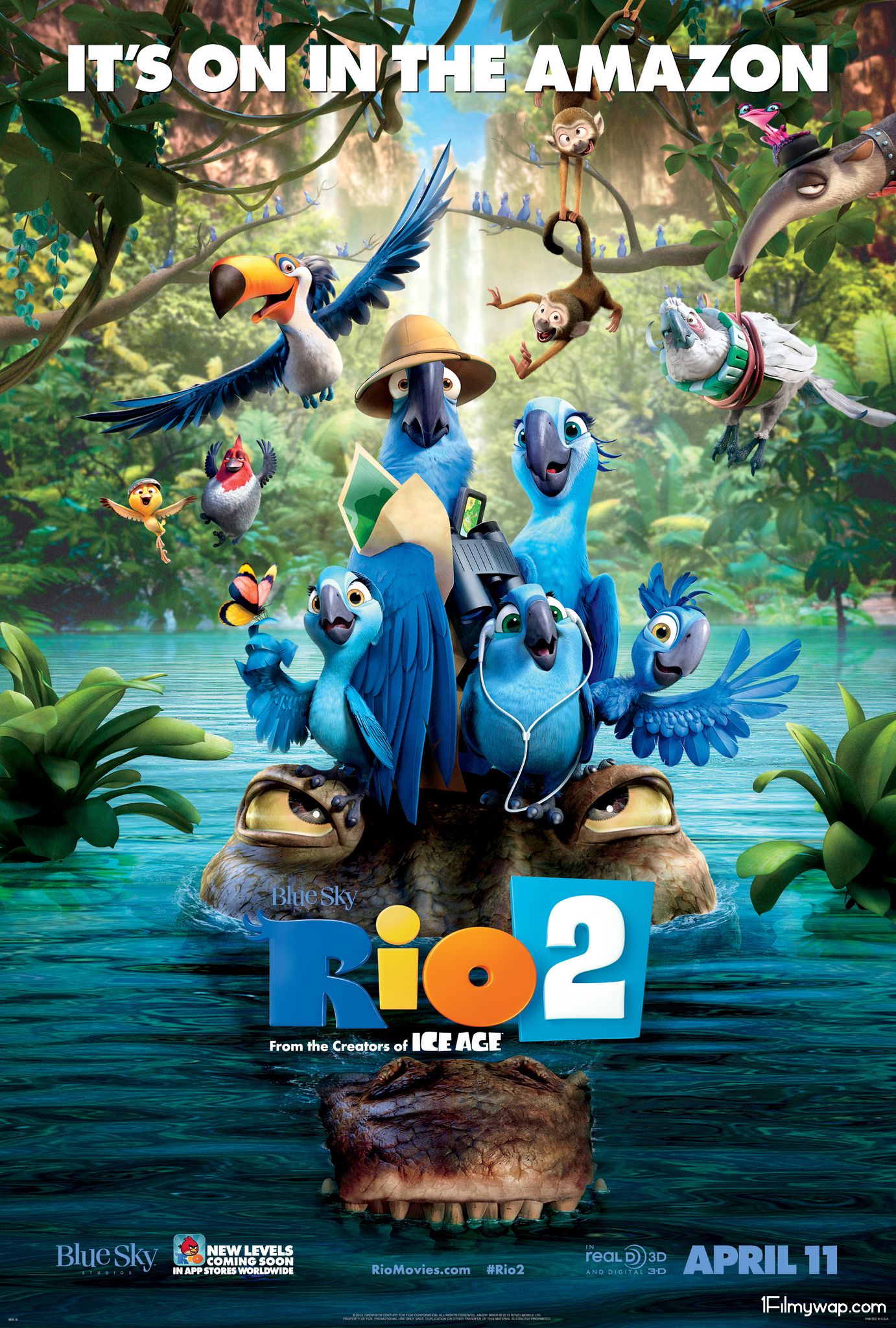 Rio 2 2014 Hindi Dubbed HDRip