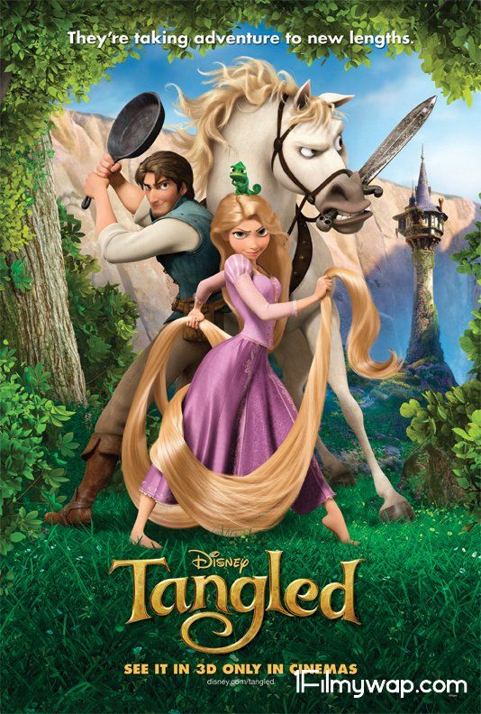 Tangled 2010 BluRay Movie Hindi Dubbed