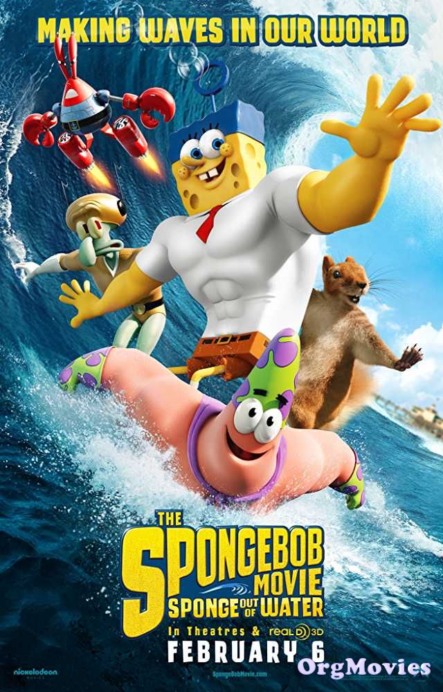 The SpongeBob Movie Sponge Out of Water 2015 Hindi Dubbed