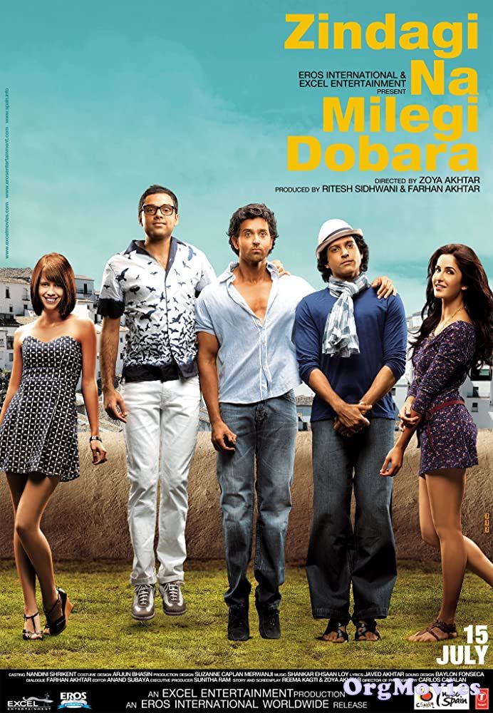Zindagi Na Milegi Dobara 2011 Hindi Movie BluRay