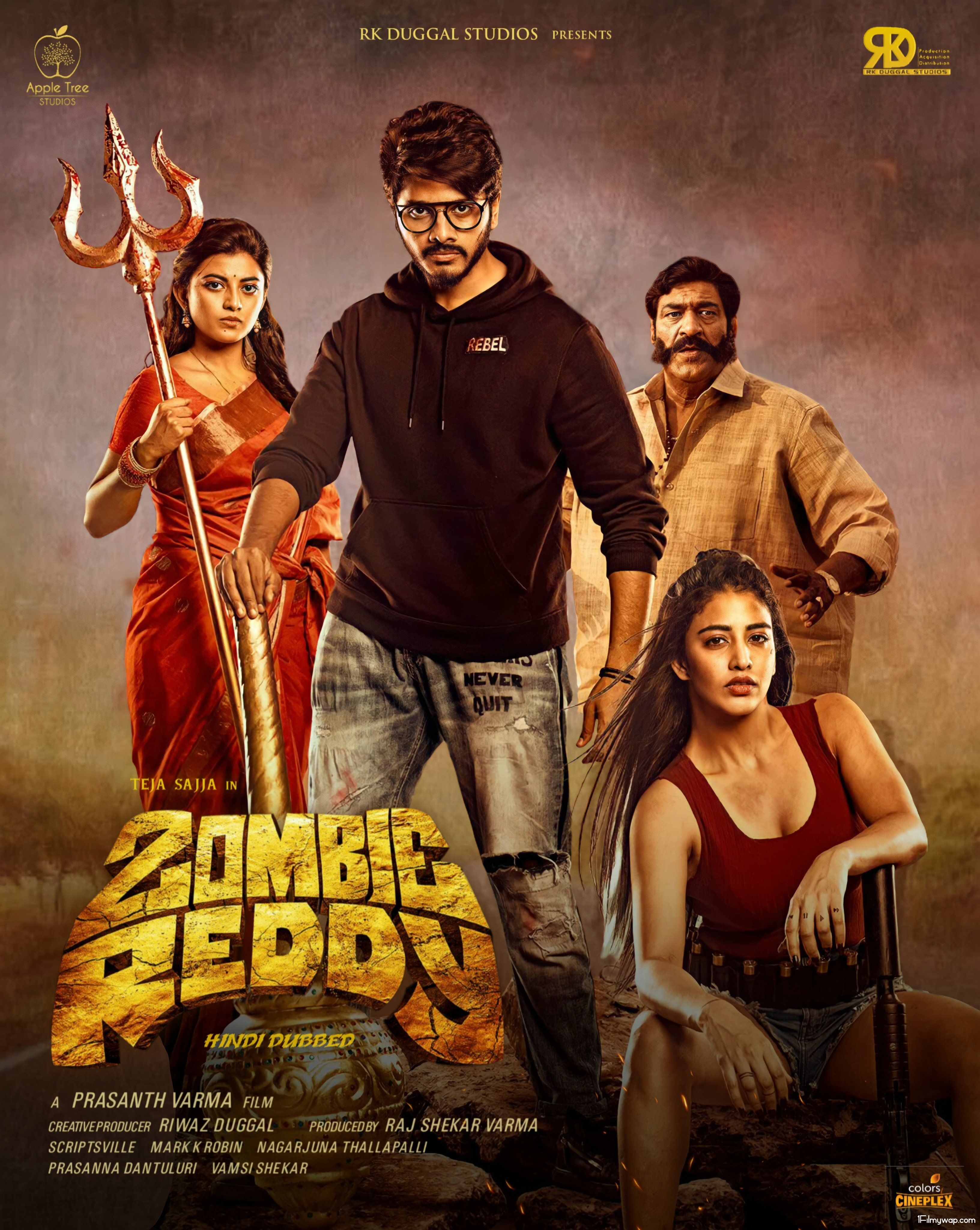 Zombie Reddy (2021) ORG Hindi Dubbed HDRip